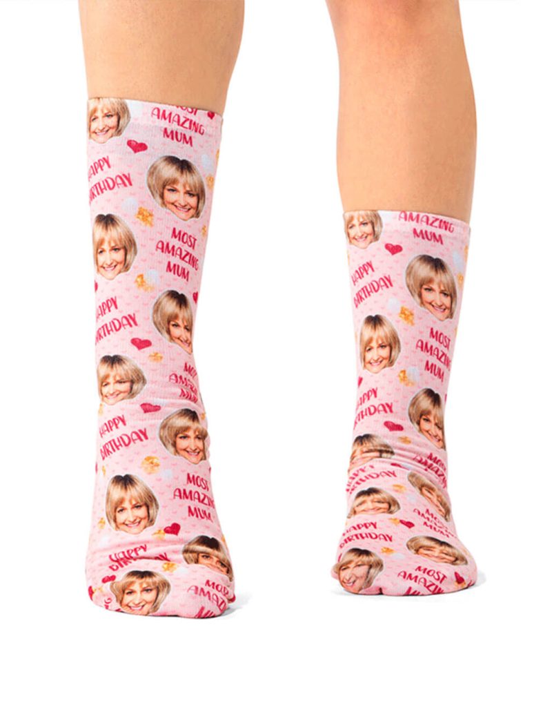 Amazing Birthday Mum Socks