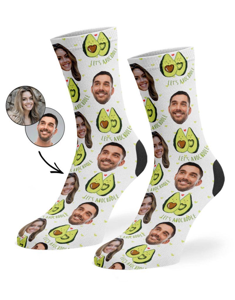 Avocuddle Socks White