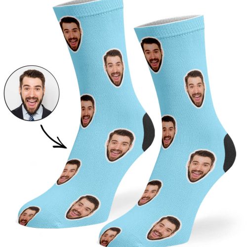 your face on socks