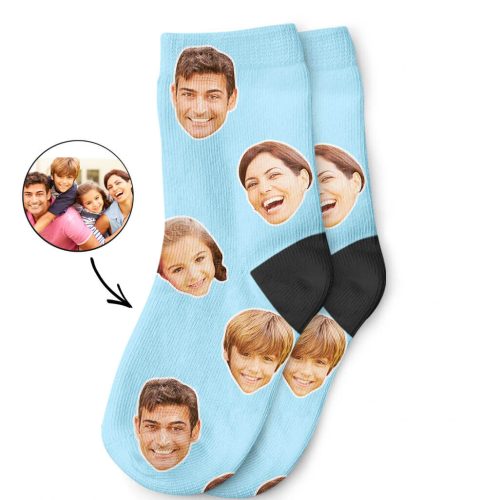 Family Face Kids Socks