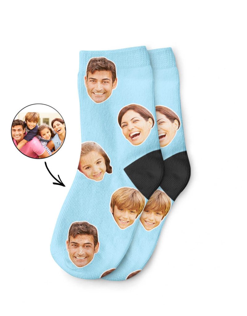 Family Face Kids Socks