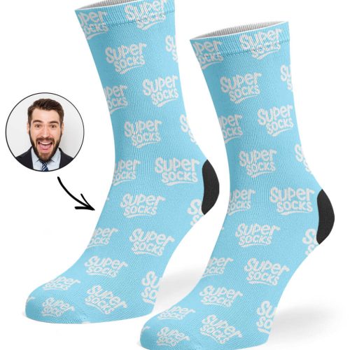 personalized logo socks