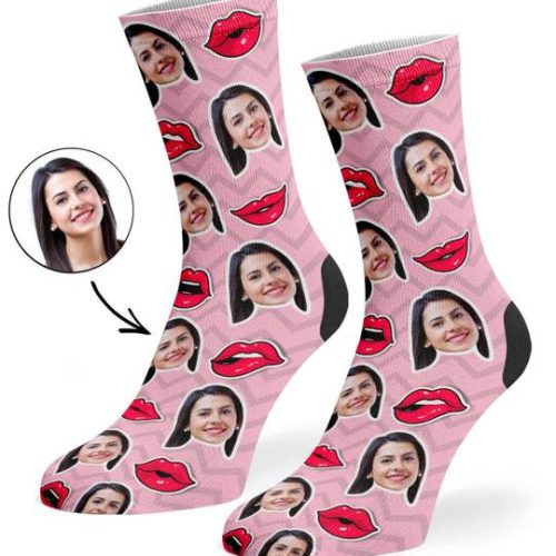 Baby Pink Comic Lips Socks 540x a62d7973 92fd 4c2b 8c3a fe3452fc7134