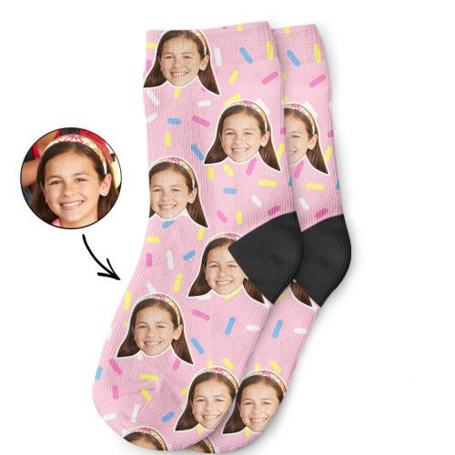 Donut Sprinkles Kids Socks