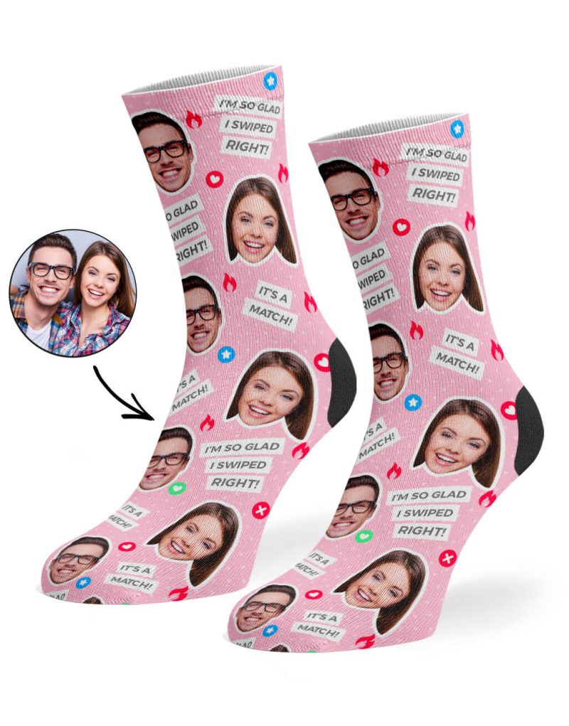 Baby Pink Tinder Socks