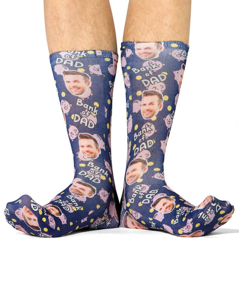 Bank of Dad Socks