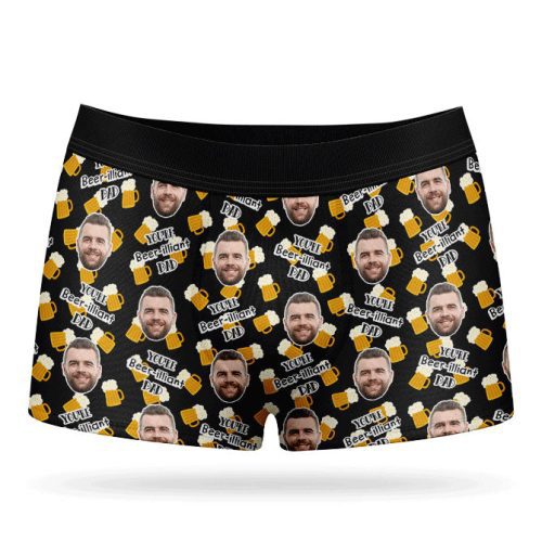 Beer illiant Dad Boxers Black