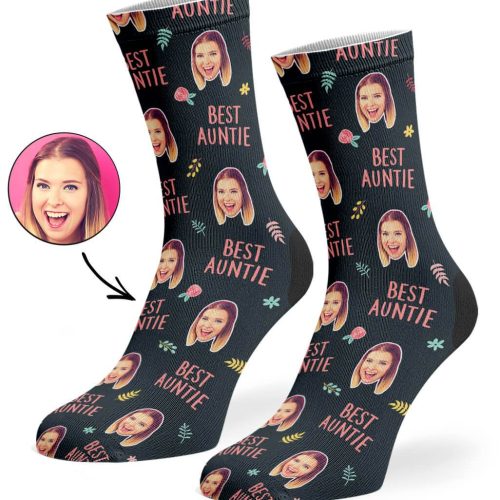 Best Auntie Socks Charcoal