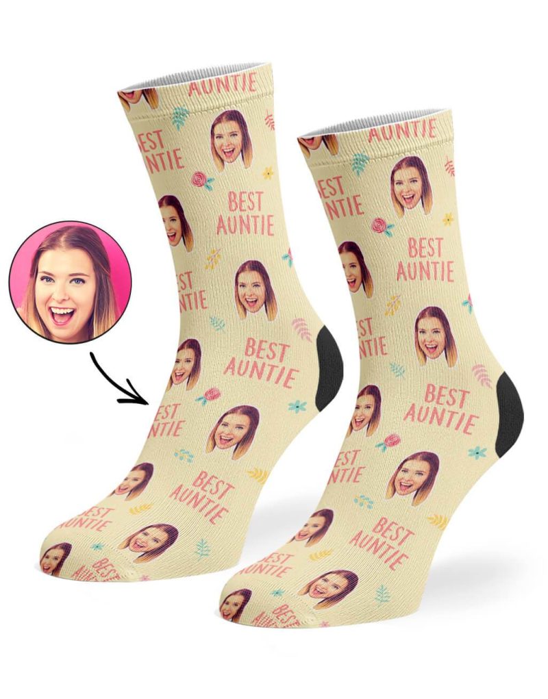 Best Auntie Socks Cream