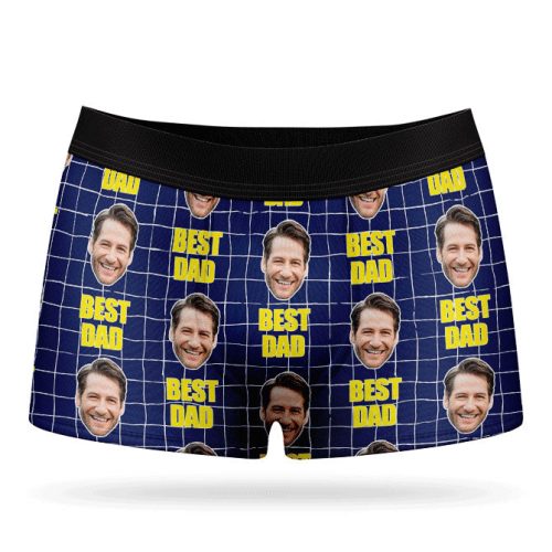 Best Dad Boxers Navy