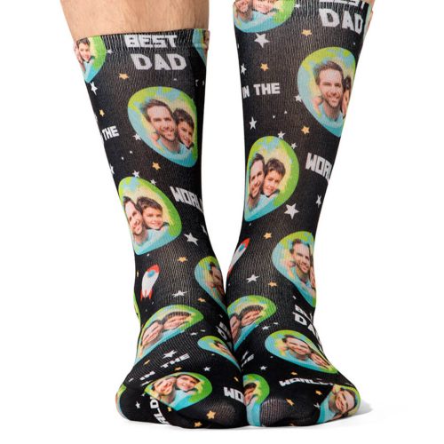 Best Dad In The World Socks