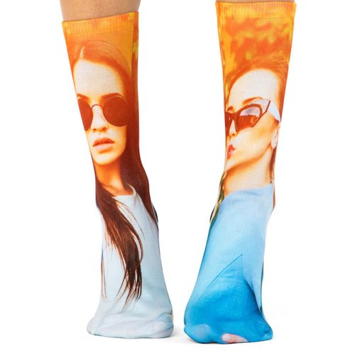 Best Friend Photo Socks