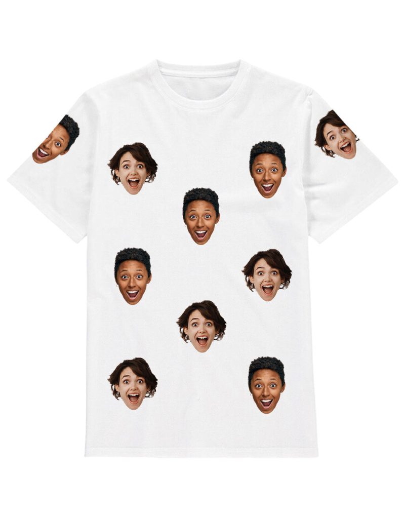 Best Friends Face T Shirt