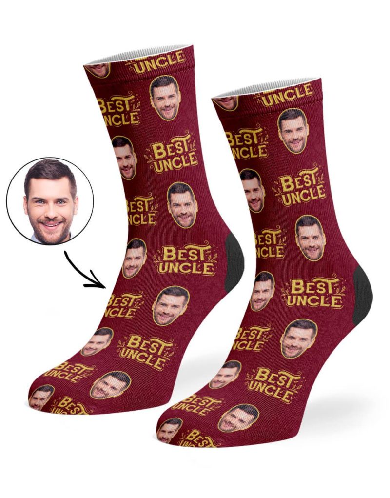 Best Uncle Socks Burgundy