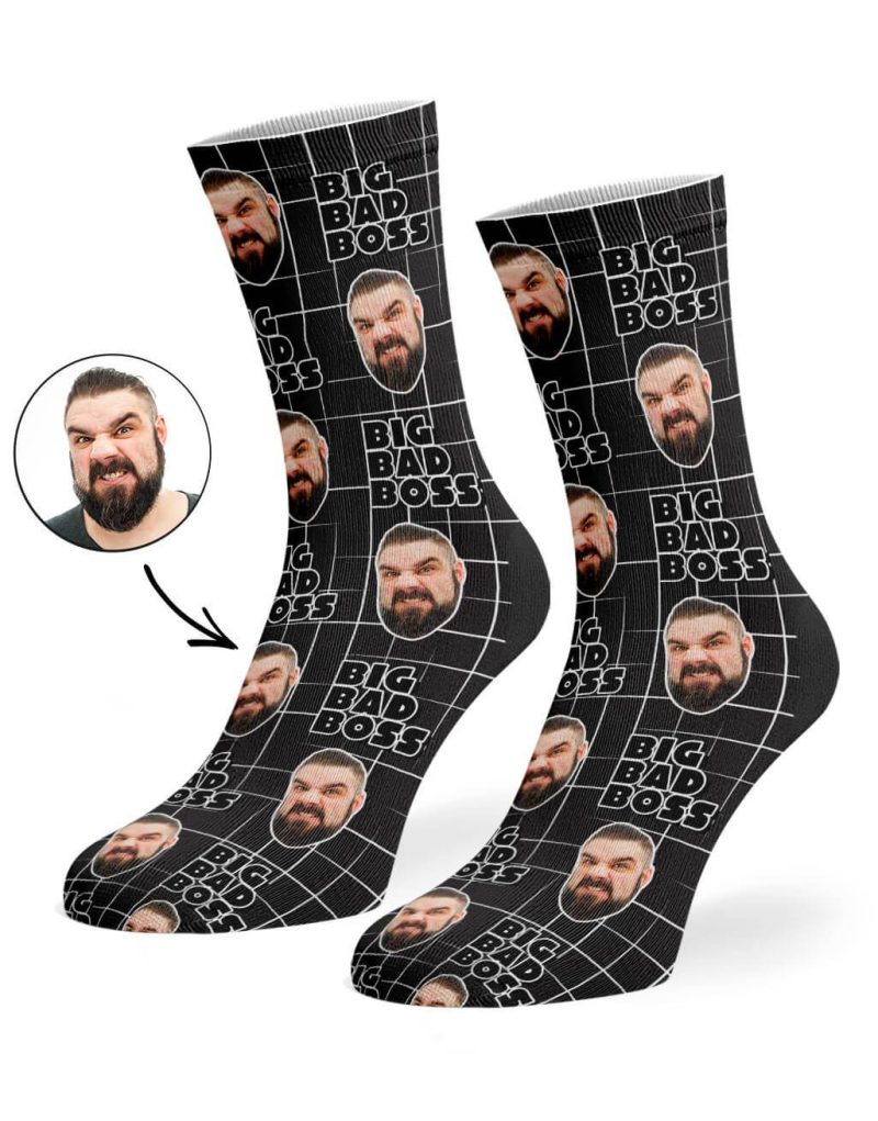 Black Big Bad Boss Socks