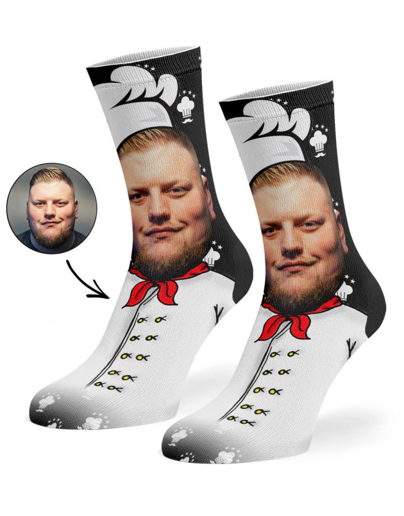 Black Chef Me Socks