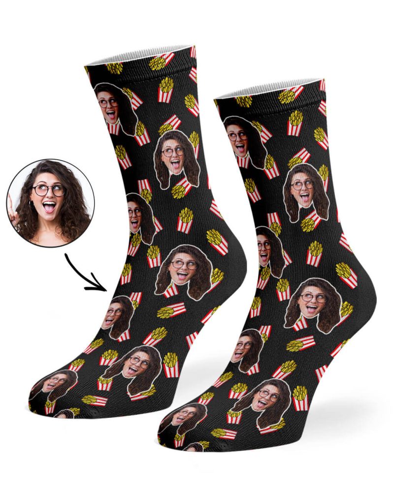 Black Fries Socks