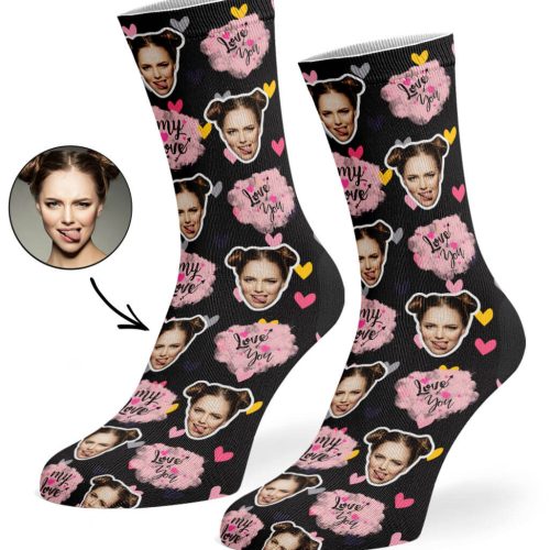 Black My Love Socks