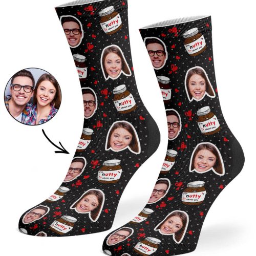 Black Nutty About You Socks