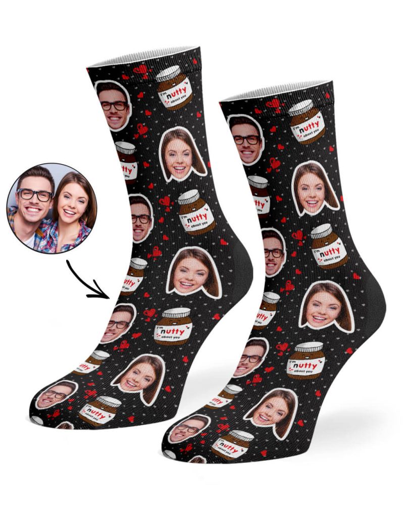 Black Nutty About You Socks