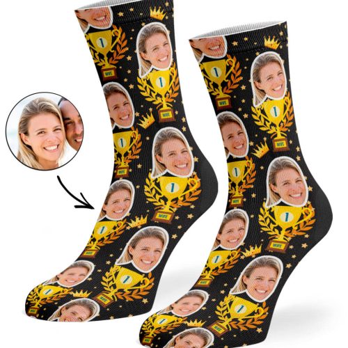 Black Trophy Wife Socks