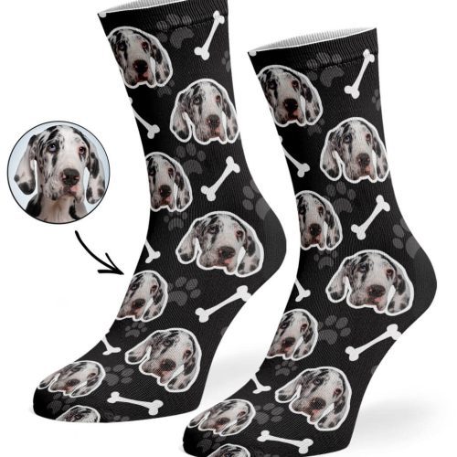 customize your socks featuring your dog