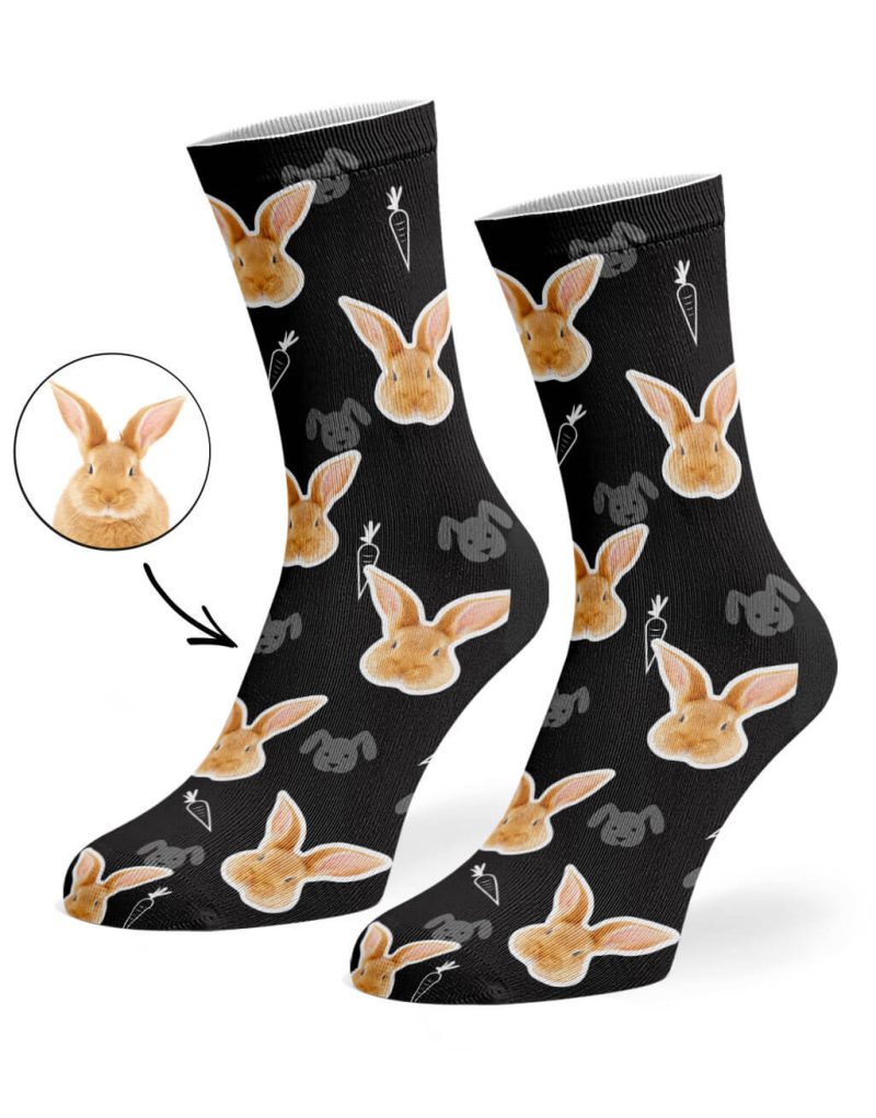 Black Your Rabbit on Socks