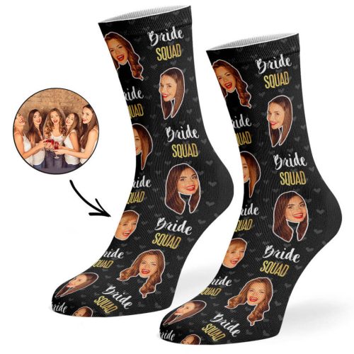 Black Bride Squad Socks