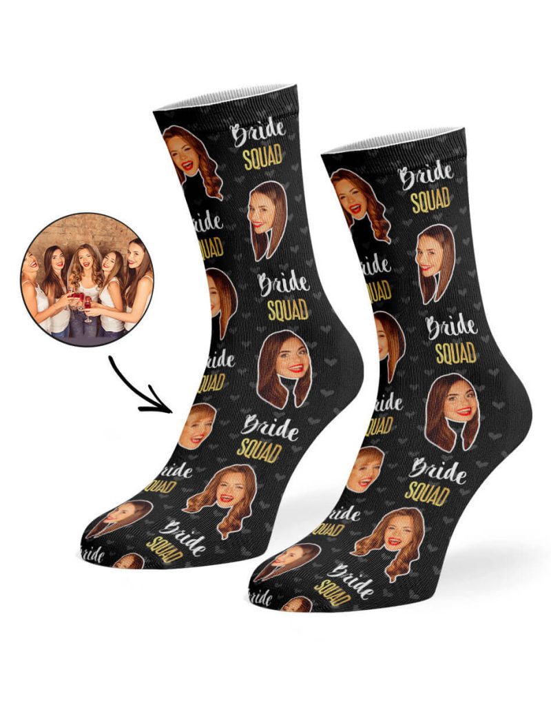 Black Bride Squad Socks