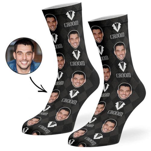 Black Groom Socks