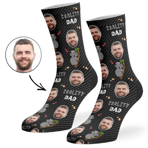 Black Koality Dad Socks