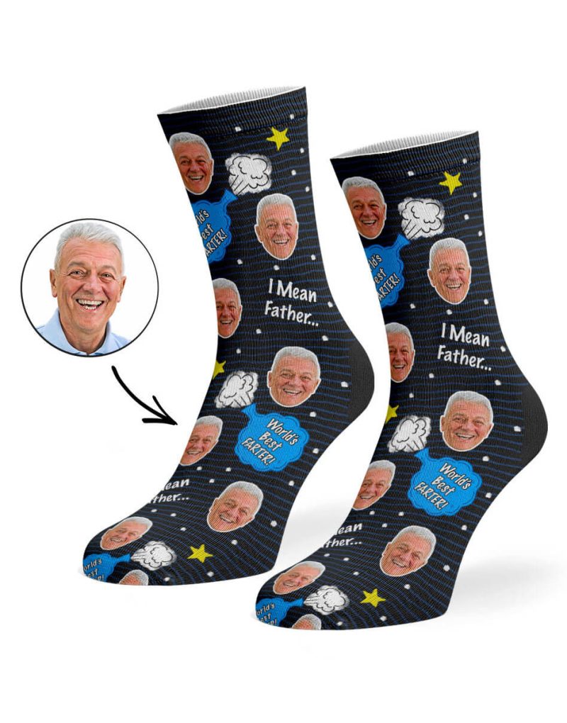 Black World s Best Farter Socks