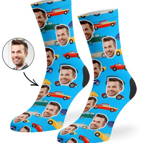 Blue CAR FACE SOCKS 558e643e 682e 4c5a a8d8 198ca9830a2b