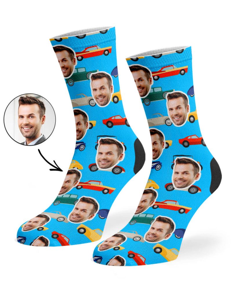 Blue CAR FACE SOCKS 558e643e 682e 4c5a a8d8 198ca9830a2b