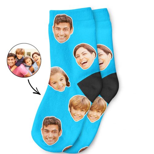 Your Family Face Kids Socks