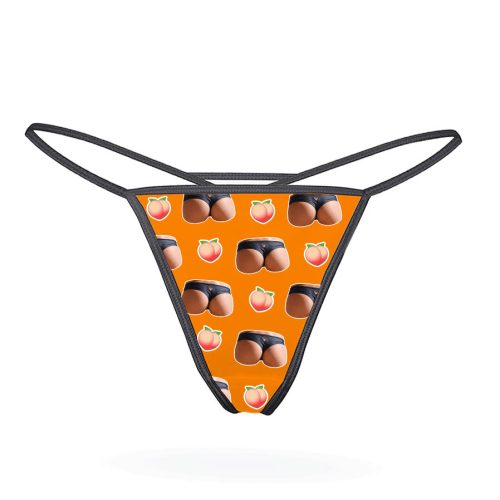 Booty thong orange