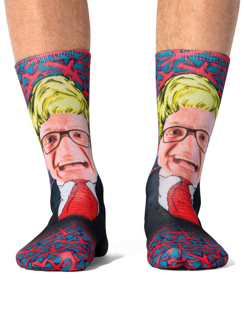 Boris Face Socks