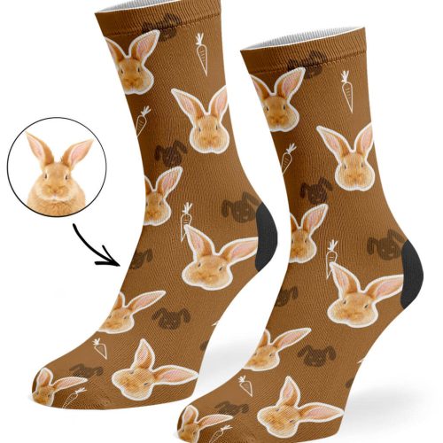 Brown Your Rabbit on Socks