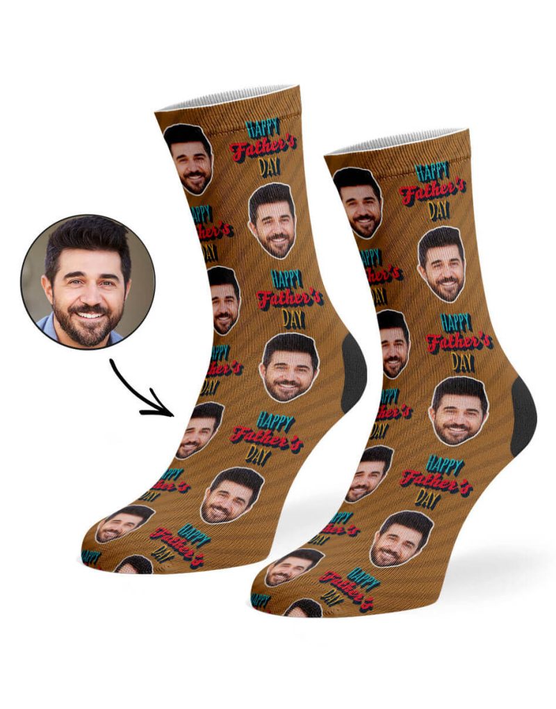 Brown Father s Day Socks