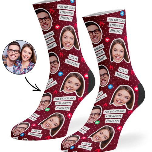 Burgundy Tinder Socks