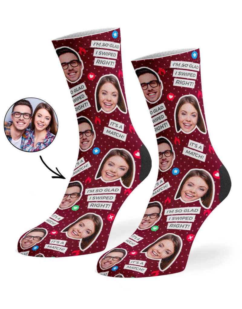 Burgundy Tinder Socks