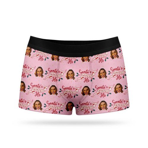 CB 015 santas favourtite ho boxers baby pink mockup