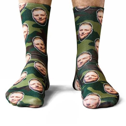 Camo Face Socks