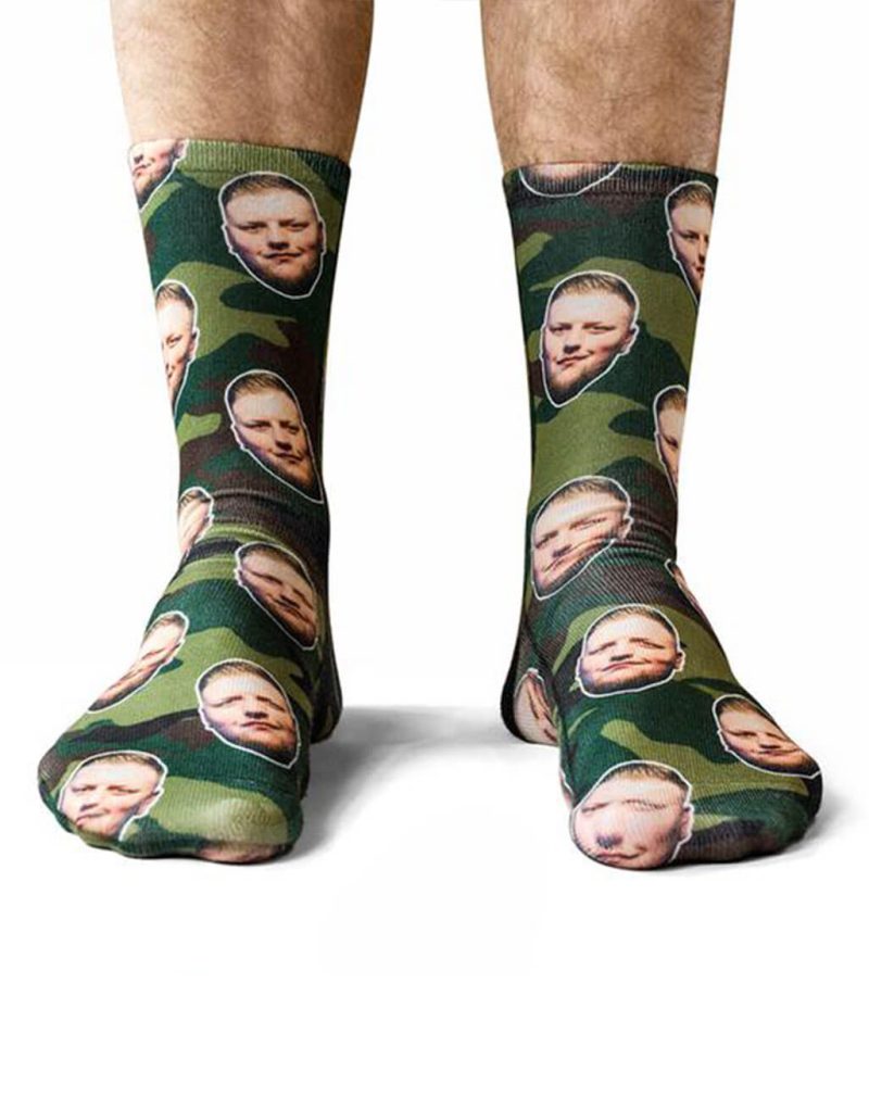 Camo Face Socks