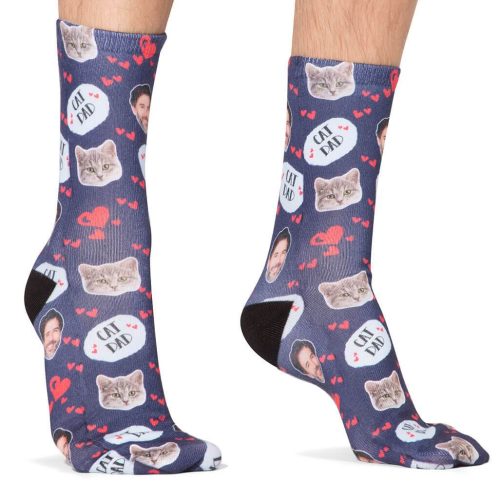 Cat Dad Socks