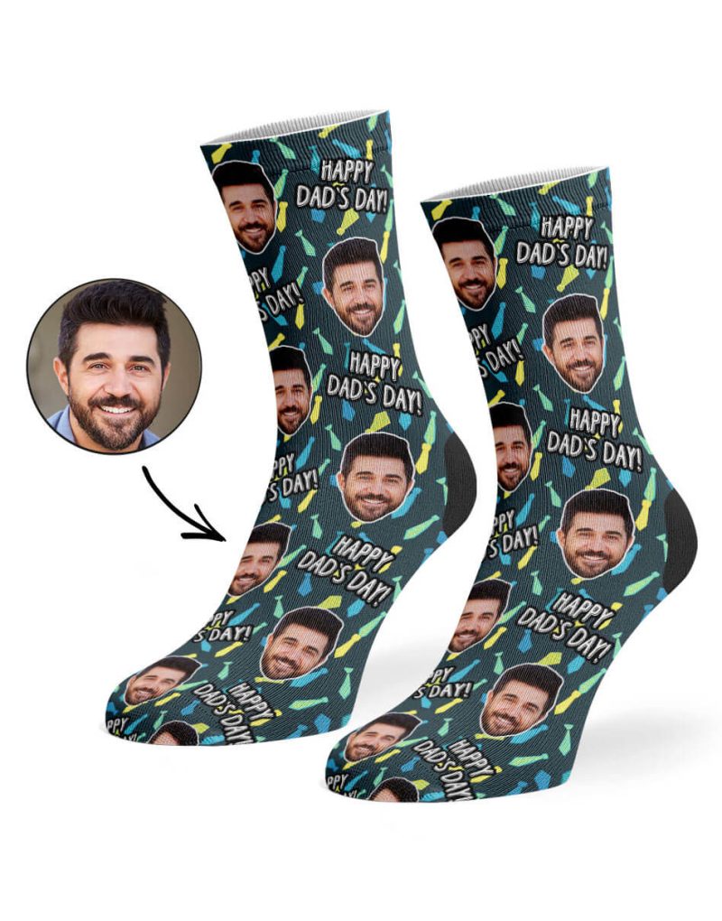 Charcoal Happy Dad s Day Socks