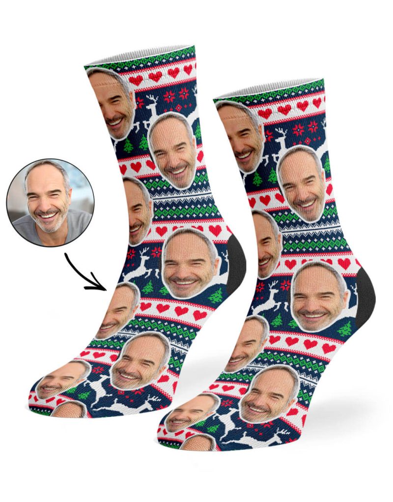 Christmas Reindeer Socks