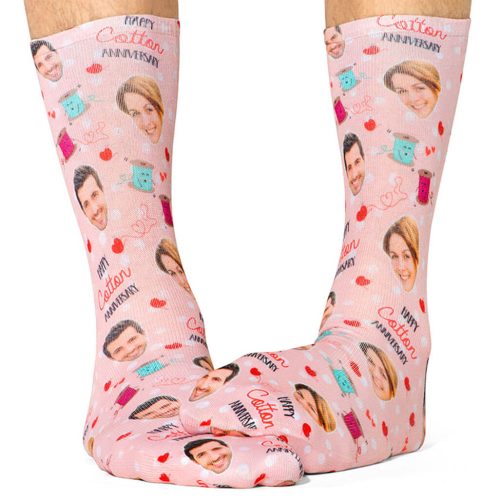 Cotton Anniversary Socks