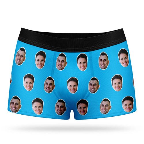 boxers with face on them