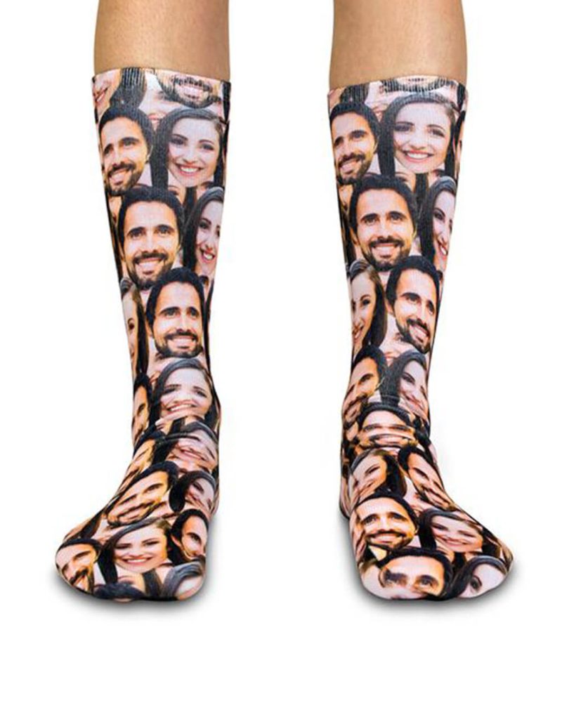 Couples Face Mash Socks